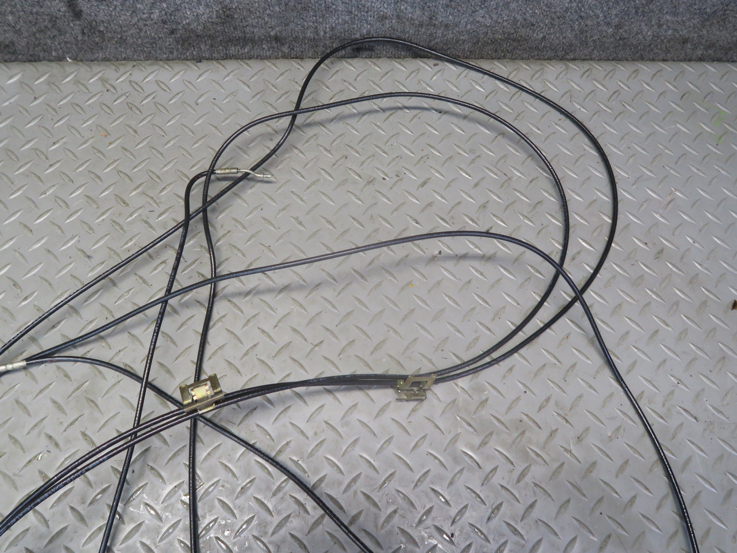 96-02 Mercedes R129 Sl-class Convertible TOP Roof Hydraulic Line Cable Set OEM
