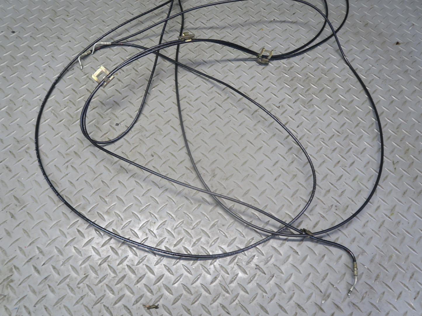 96-02 Mercedes R129 Sl-class Convertible TOP Roof Hydraulic Line Cable Set OEM