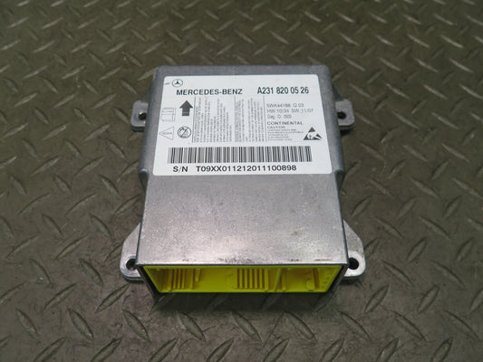 2013 MERCEDES R231 SL550 SRS AIRBAG CONTROL MODULE UNIT A2318200526 OEM