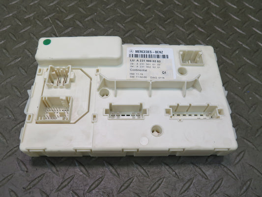 13-20 Mercedes R231 SL550 Convertible Roll Bar Control Module 2319000203 OEM