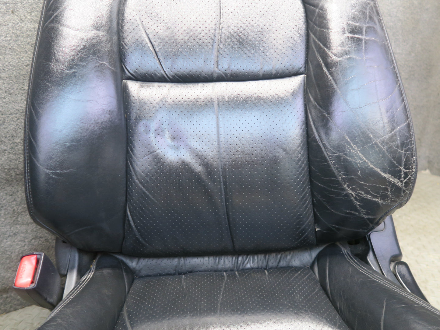 97-00 Lexus Lexus SC300 SC400 UZZ30L Front & Rear Leather Seat Black Set OEM