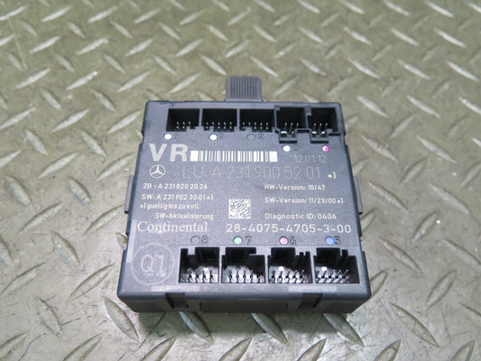 13-20 Mercedes R231 SL550 Front Right Door Control Module 2319005201 OEM