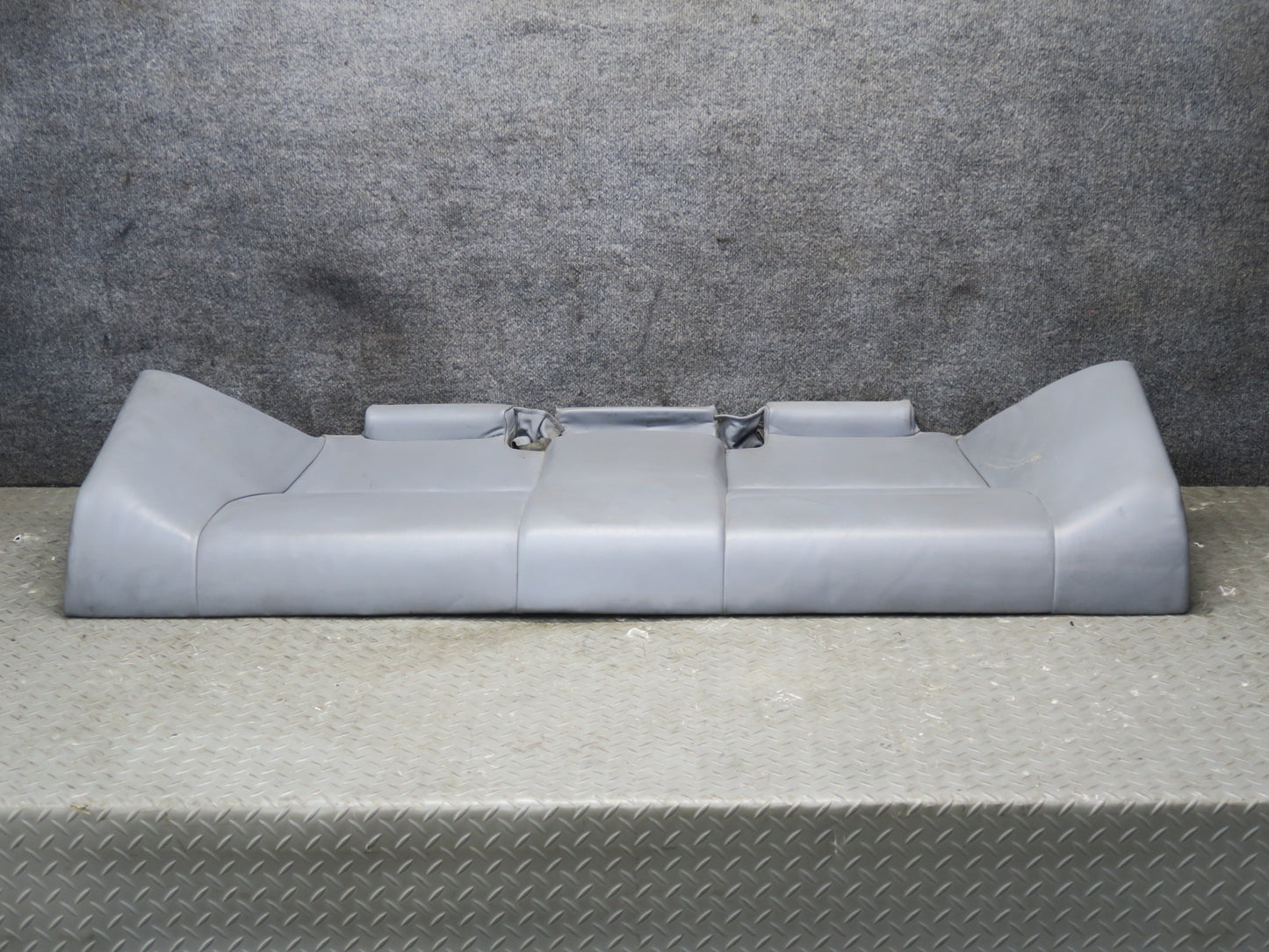 2001-2006 BMW E46 M3 Coupe Rear Seat Lower Leather Cushion Gray