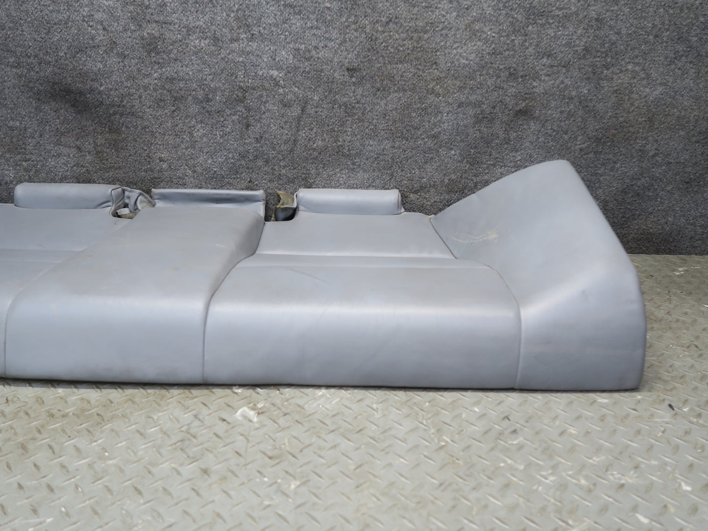 2001-2006 BMW E46 M3 Coupe Rear Seat Lower Leather Cushion Gray