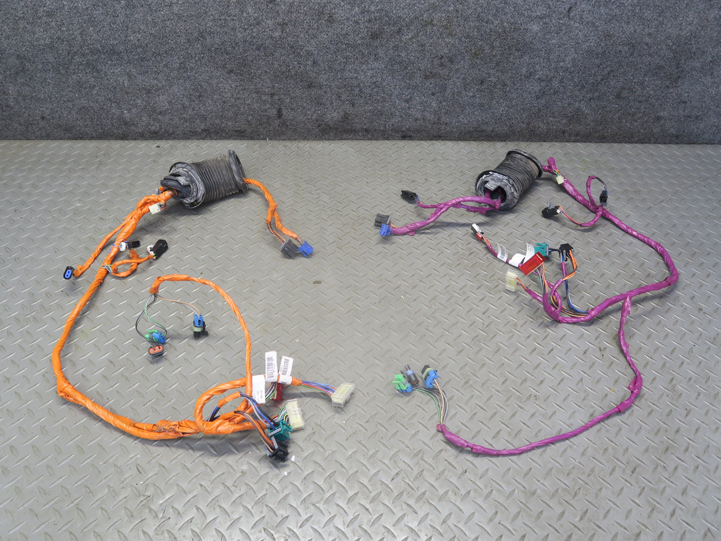 97-04 Chevrolet Corvette C5 Set of 2 Left & Right Door Wire Wiring Harness OEM