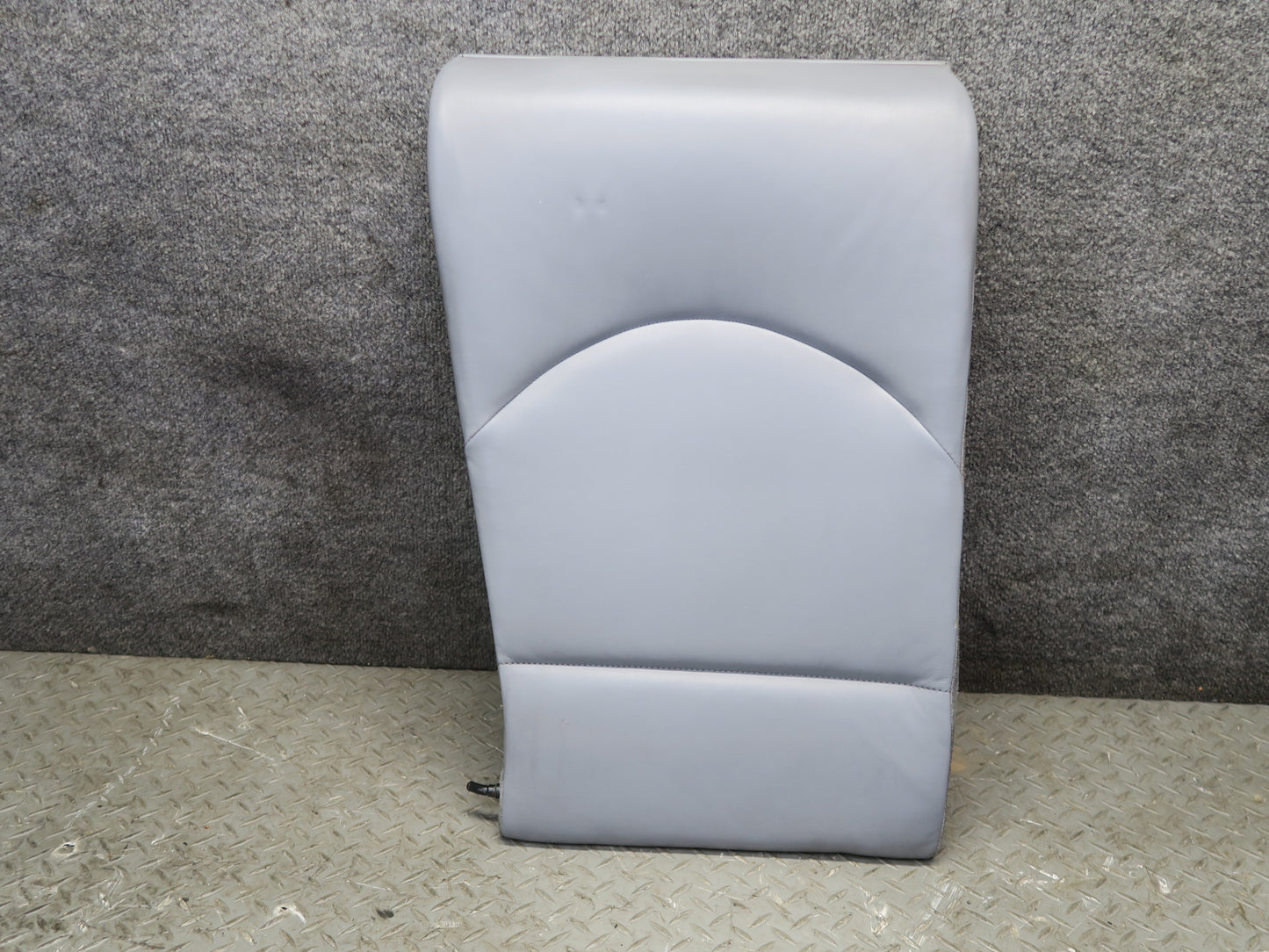 2001-2006 BMW E46 M3 Coupe Rear Right Seat Upper Backrest Leather Cushion Gray