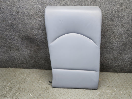 2001-2006 BMW E46 M3 Coupe Rear Right Seat Upper Backrest Leather Cushion Gray