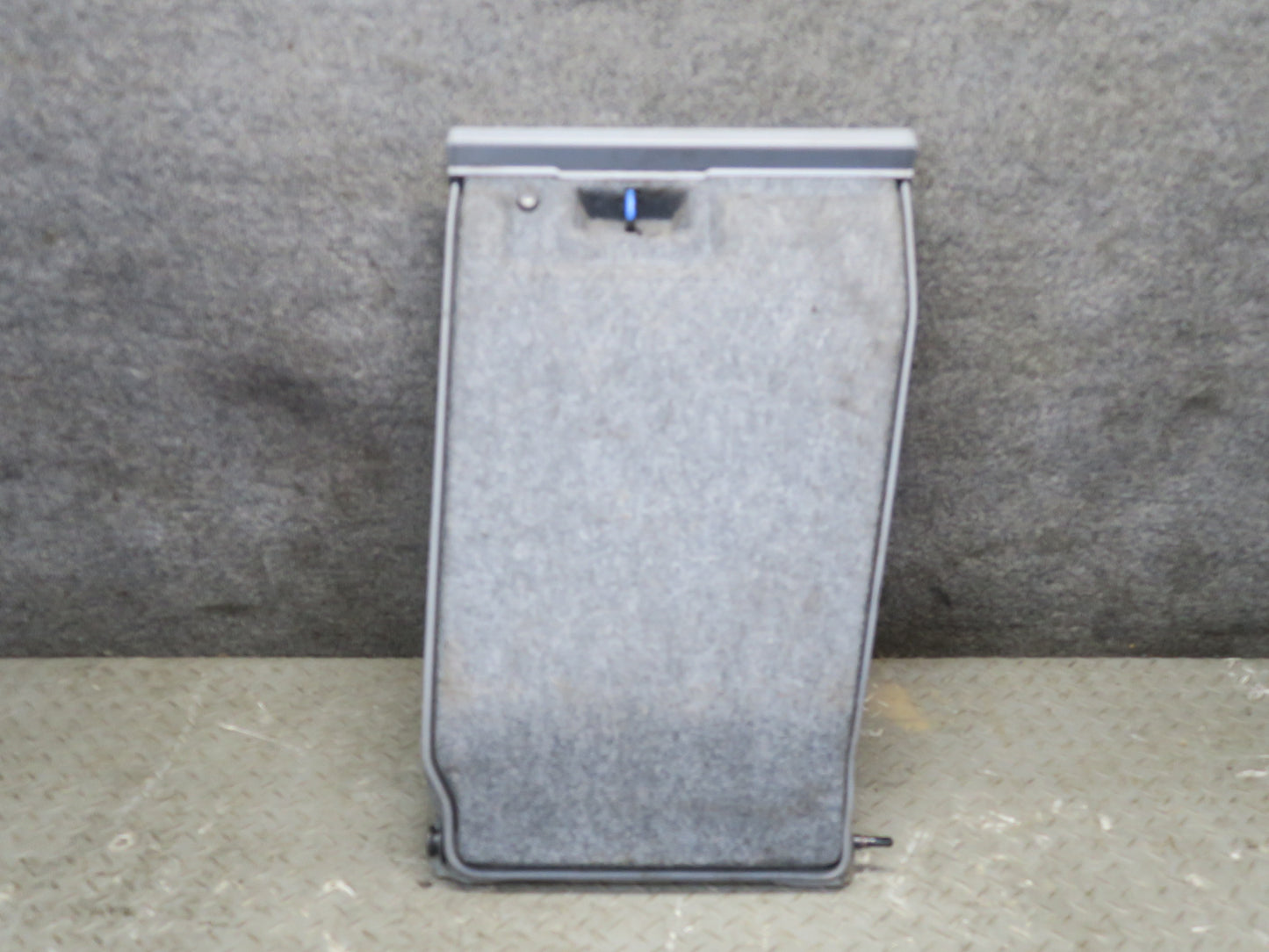 2001-2006 BMW E46 M3 Coupe Rear Right Seat Upper Backrest Leather Cushion Gray