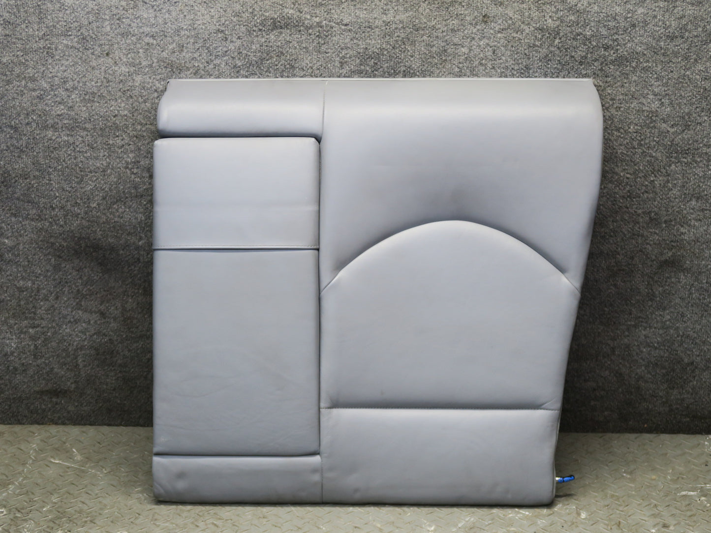 2001-2006 BMW E46 M3 Coupe Rear Left Seat Upper Backrest Leather Cushion Gray