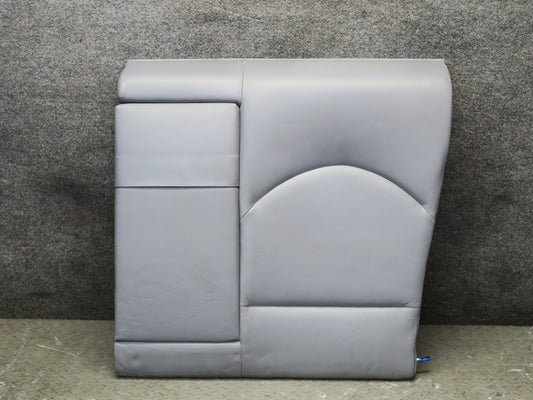 2001-2006 BMW E46 M3 Coupe Rear Left Seat Upper Backrest Leather Cushion Gray