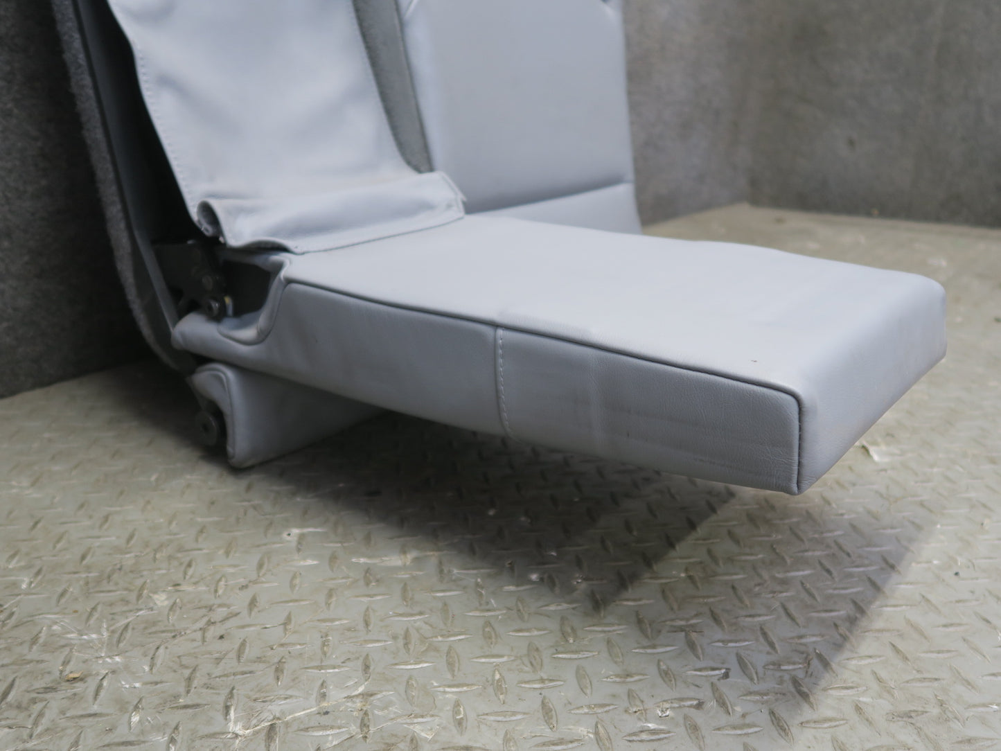 2001-2006 BMW E46 M3 Coupe Rear Left Seat Upper Backrest Leather Cushion Gray