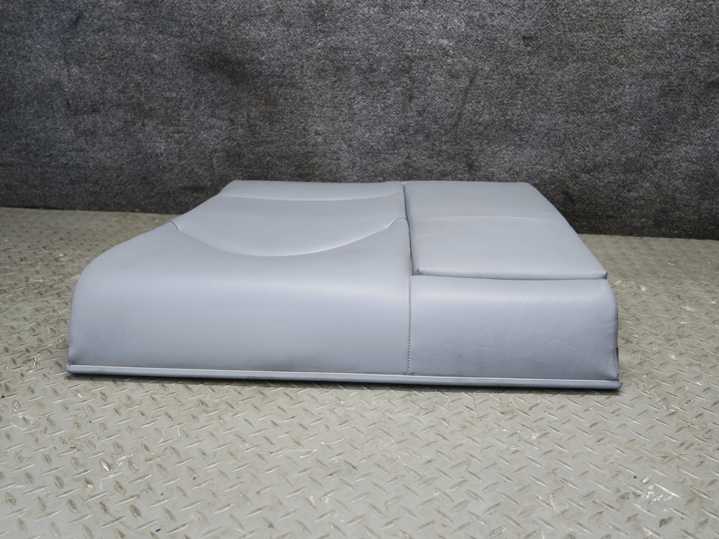 2001-2006 BMW E46 M3 Coupe Rear Left Seat Upper Backrest Leather Cushion Gray
