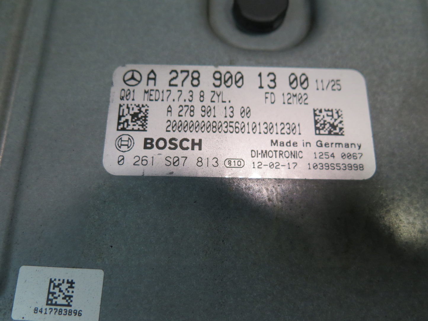 13-16 Mercedes R231 SL550 278.927 Engine ECU ECM DME Ignition Lock KEY Set OEM