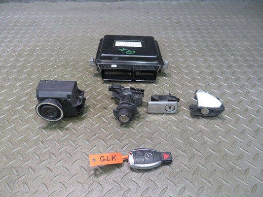 2015 Mercedes R172 SLK250 ECU ECM TCM Ignition Glove Door Lock KEY Set