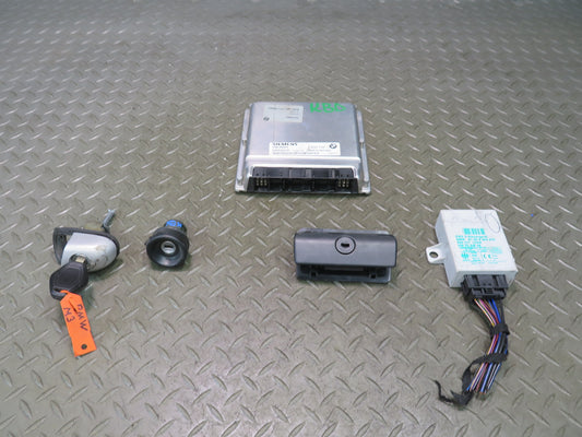 2001-2002 BMW E46 M3 3.2L S54 Engine ECU ECM DME Immo Lock Cylinder KEY Set