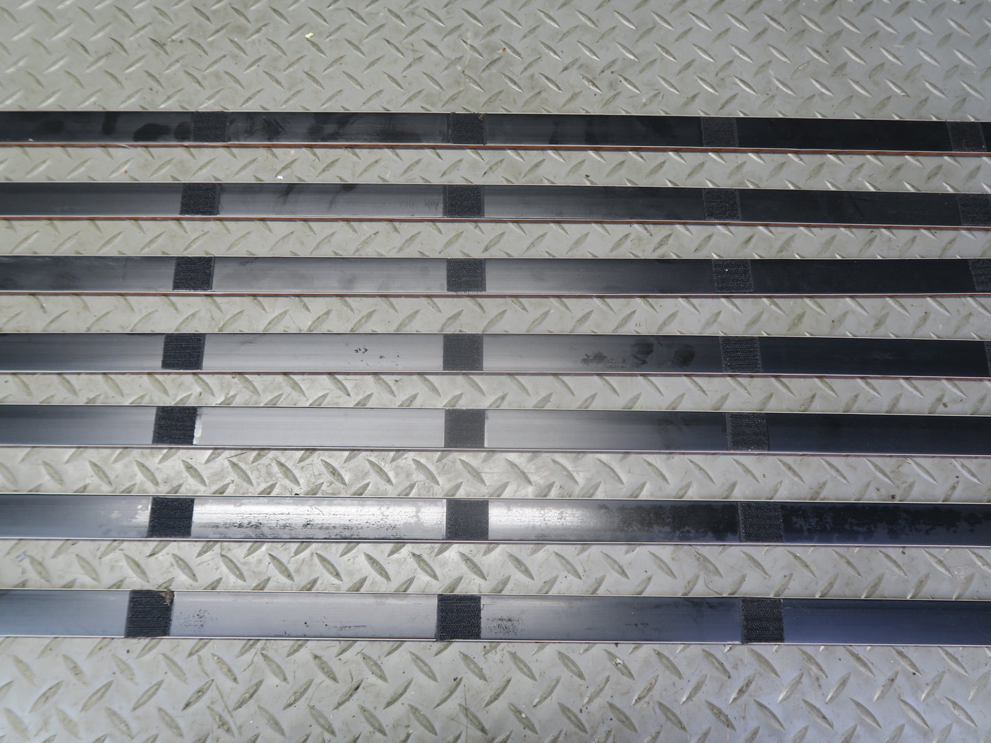 03-06 Chevrolet SSR 11pcs Rear Trunk BED Wood Grain Strips & Guide Set OEM