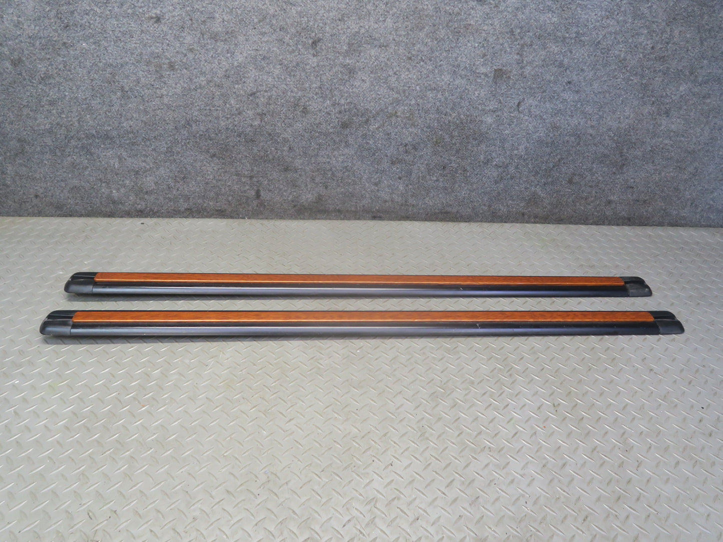 03-06 Chevrolet SSR 11pcs Rear Trunk BED Wood Grain Strips & Guide Set OEM