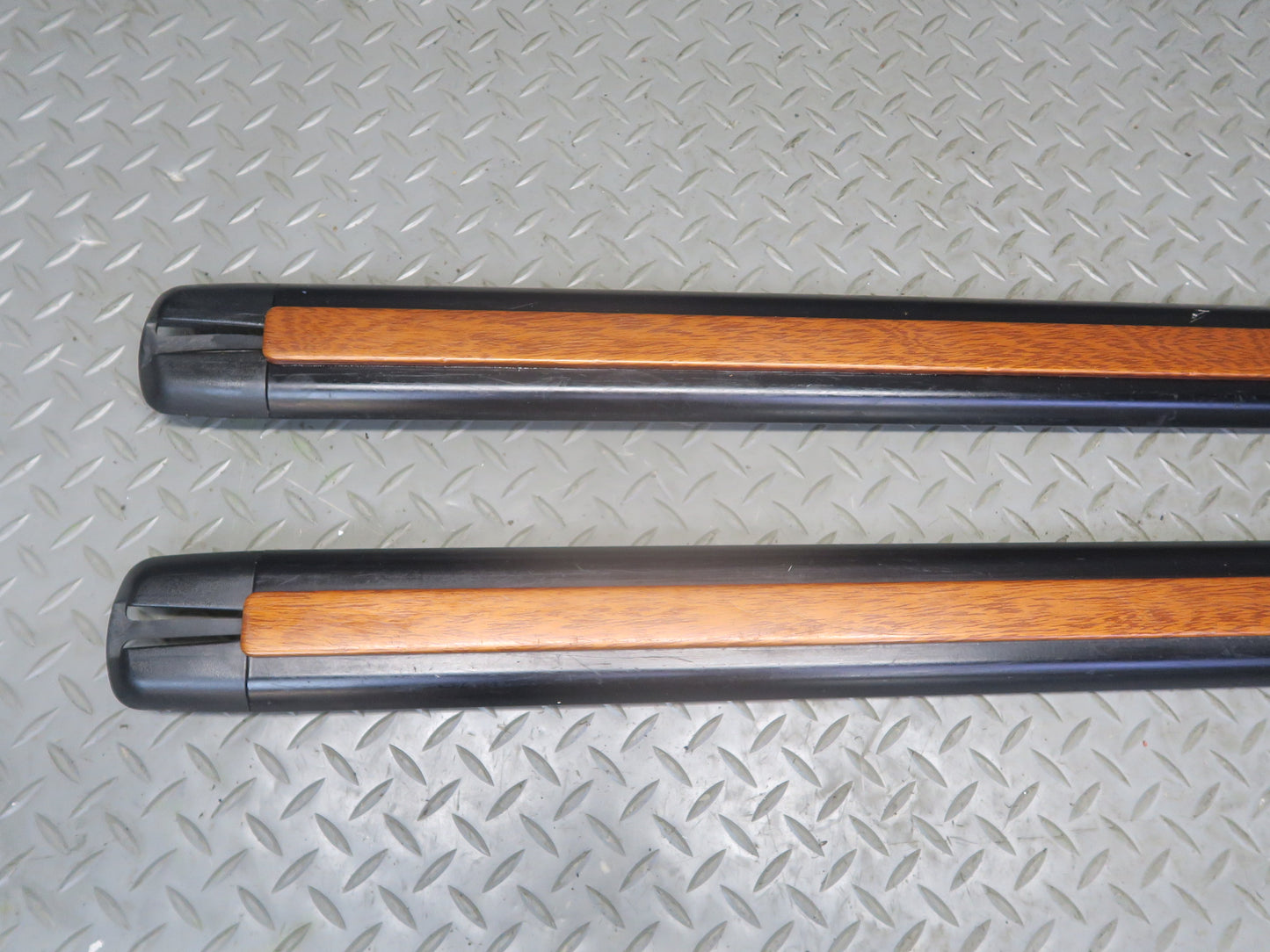 03-06 Chevrolet SSR 11pcs Rear Trunk BED Wood Grain Strips & Guide Set OEM
