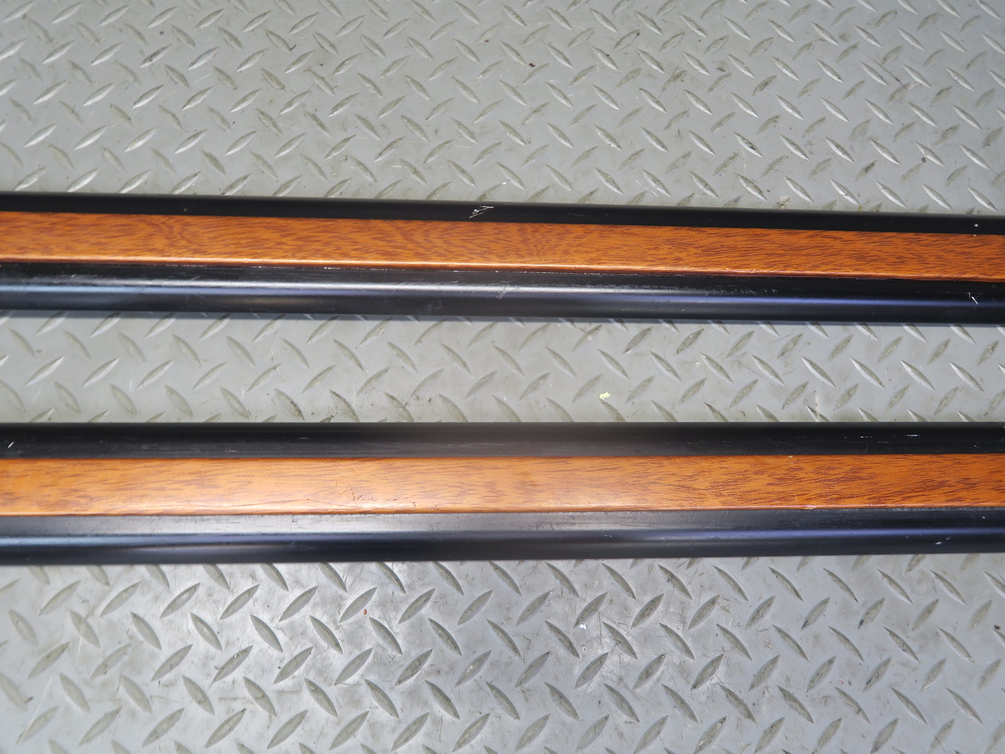 03-06 Chevrolet SSR 11pcs Rear Trunk BED Wood Grain Strips & Guide Set OEM