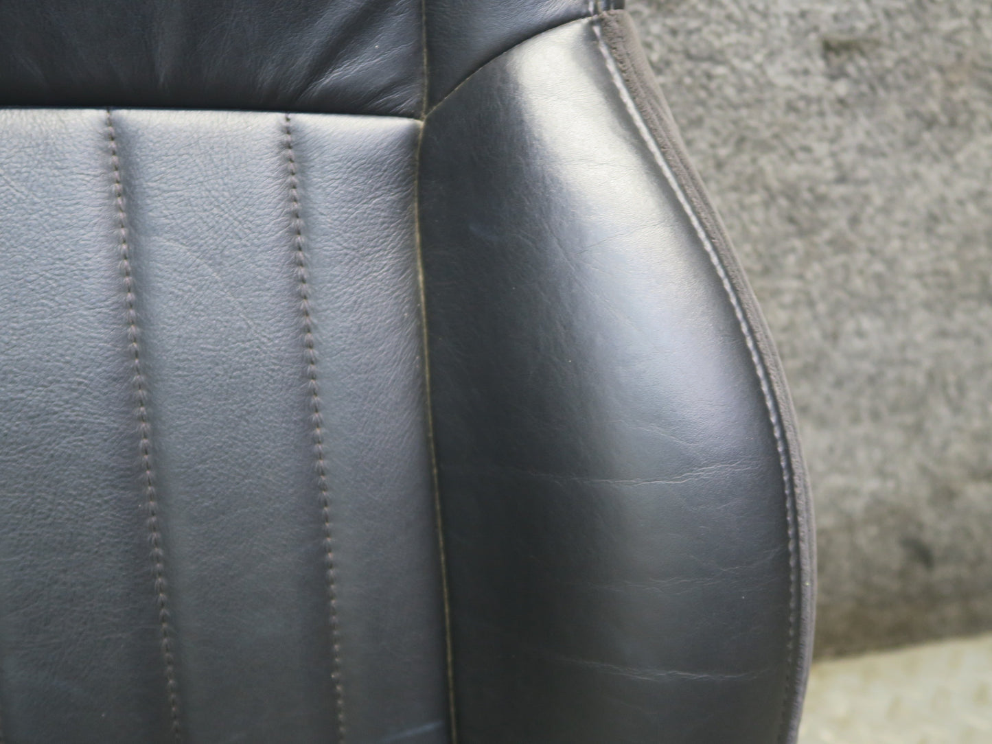 97-02 Chevrolet Corvette C5 Right Passenger Seat Upper Cushion Leather Black OEM