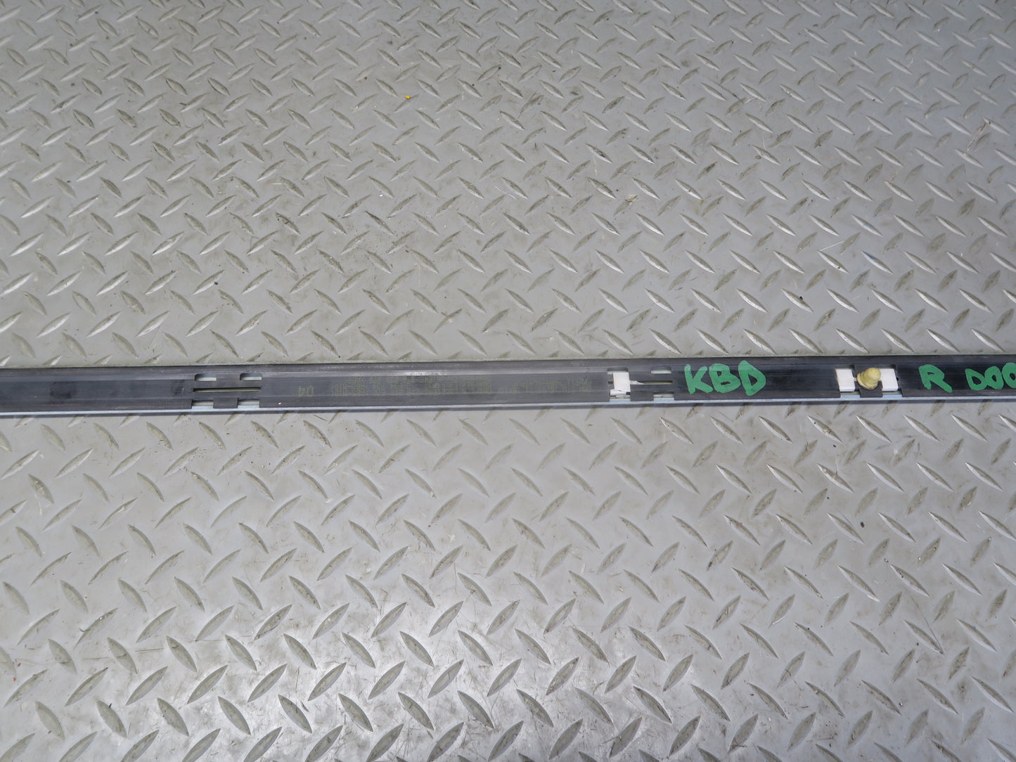 2001-2006 BMW E46 M3 Right Door Exterior Trim Molding Titan Silver OEM