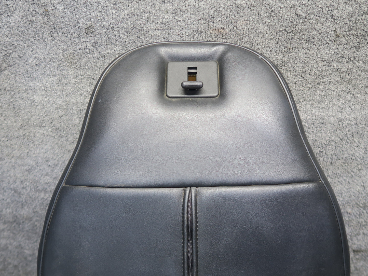 97-02 Chevrolet Corvette C5 Right Passenger Seat Upper Cushion Leather Black OEM