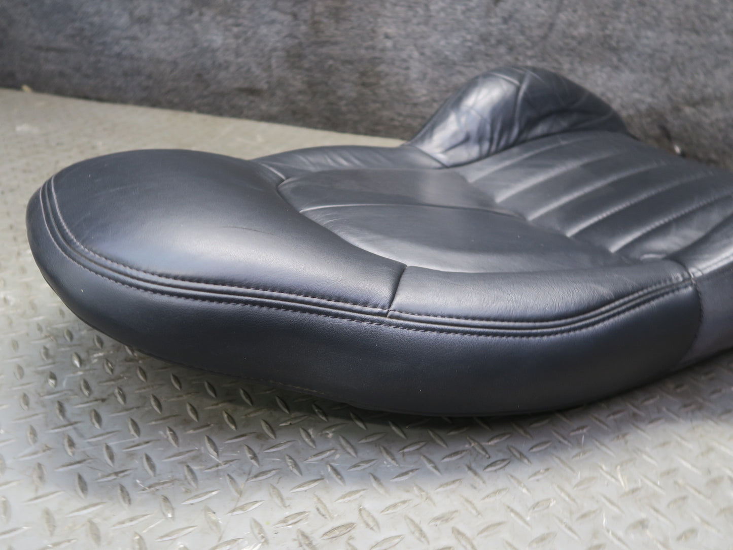 97-02 Chevrolet Corvette C5 Left Driver Seat Upper Cushion Leather Black OEM