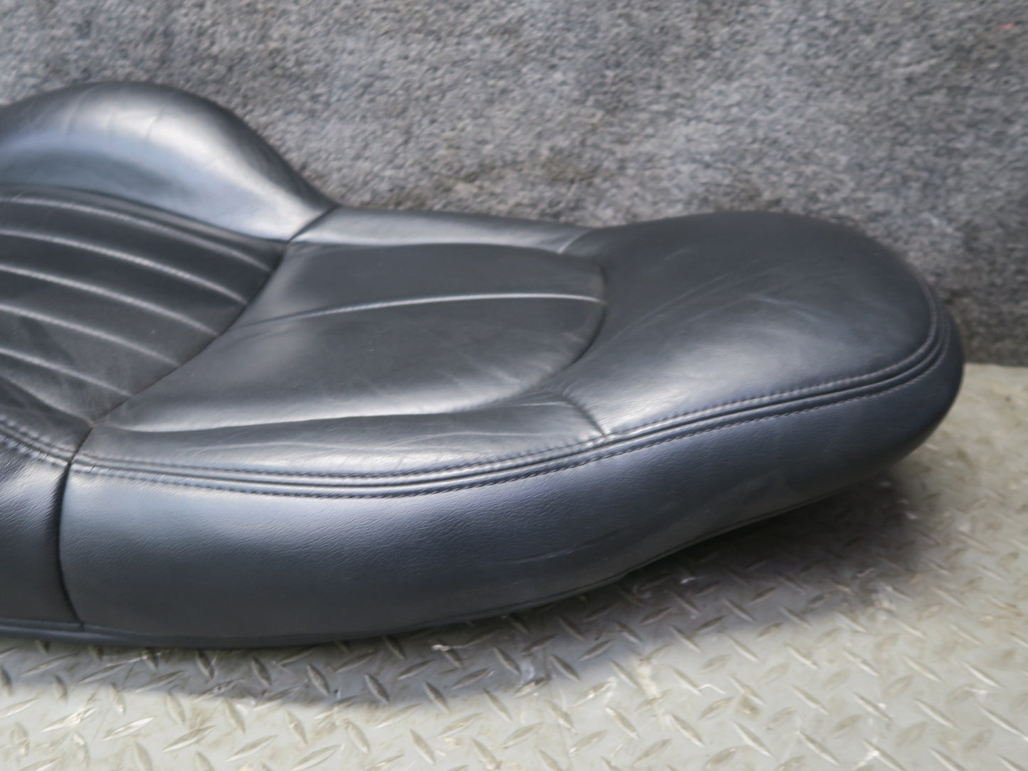 97-02 Chevrolet Corvette C5 Left Driver Seat Upper Cushion Leather Black OEM