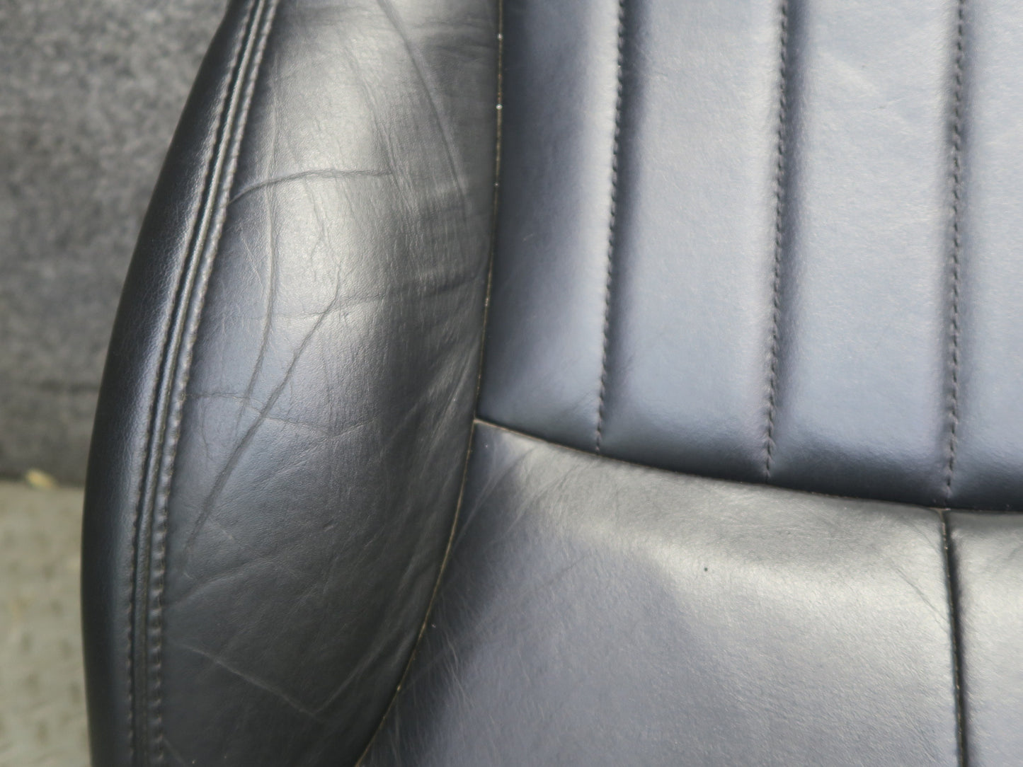97-02 Chevrolet Corvette C5 Right Passenger Seat Lower Cushion Leather Black OEM
