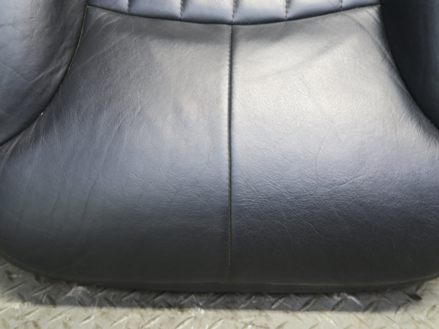 97-02 Chevrolet Corvette C5 Right Passenger Seat Lower Cushion Leather Black OEM