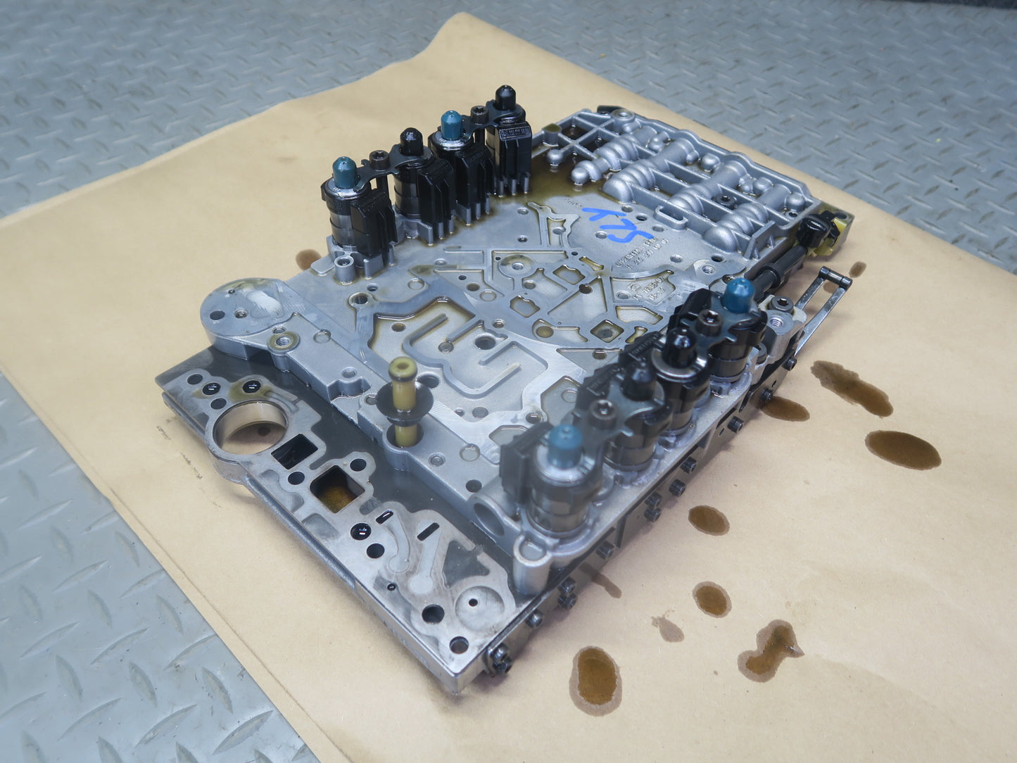 2013 Mercedes R231 SL550 722.909 Transmission Valve Body Mechatronic OEM