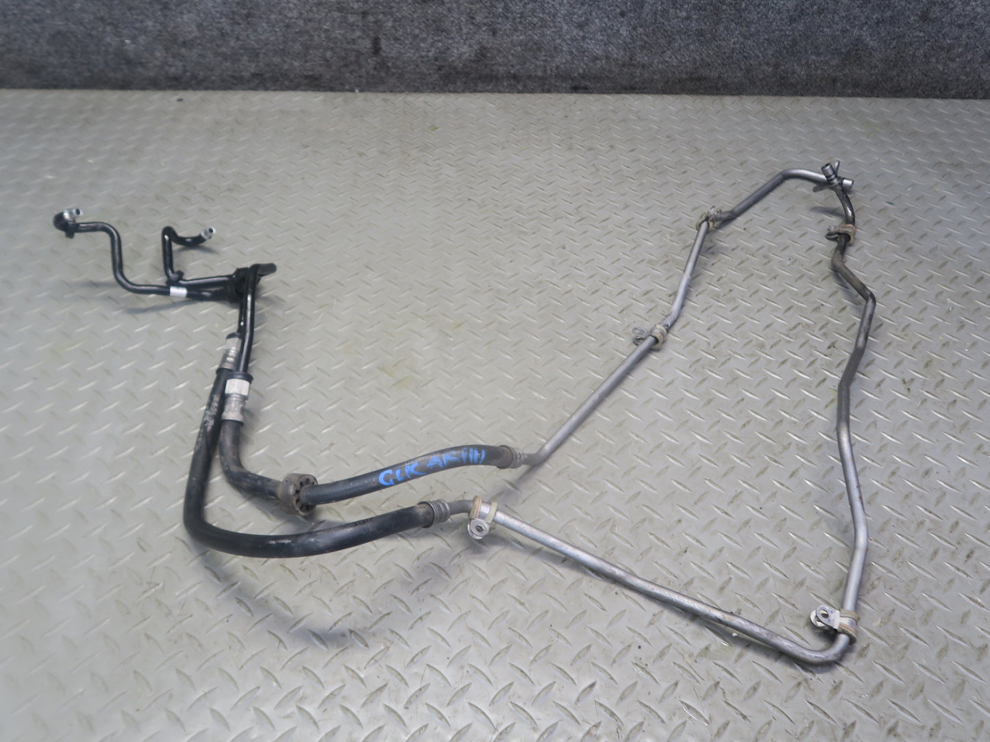2012-2015 Mercedes R172 SLK250 A/T Transmission Oil Cooler Line Hose Pipe Set