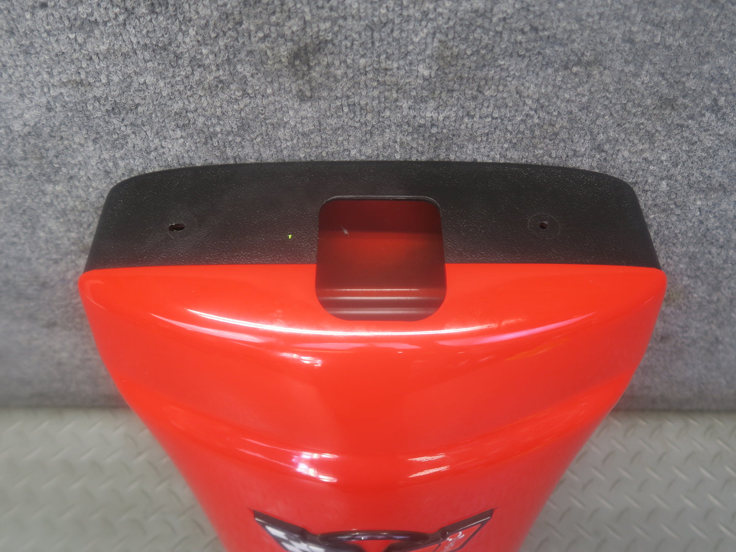 98-04 Chevrolet Corvette C5 Convert Interior Center Waterfall Trim Cover RED OEM