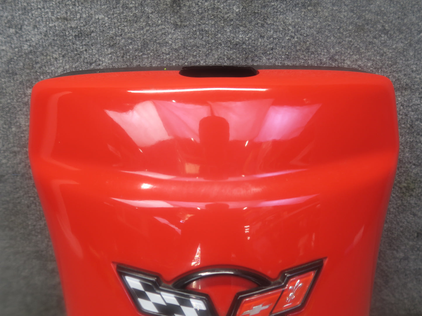 98-04 Chevrolet Corvette C5 Convert Interior Center Waterfall Trim Cover RED OEM