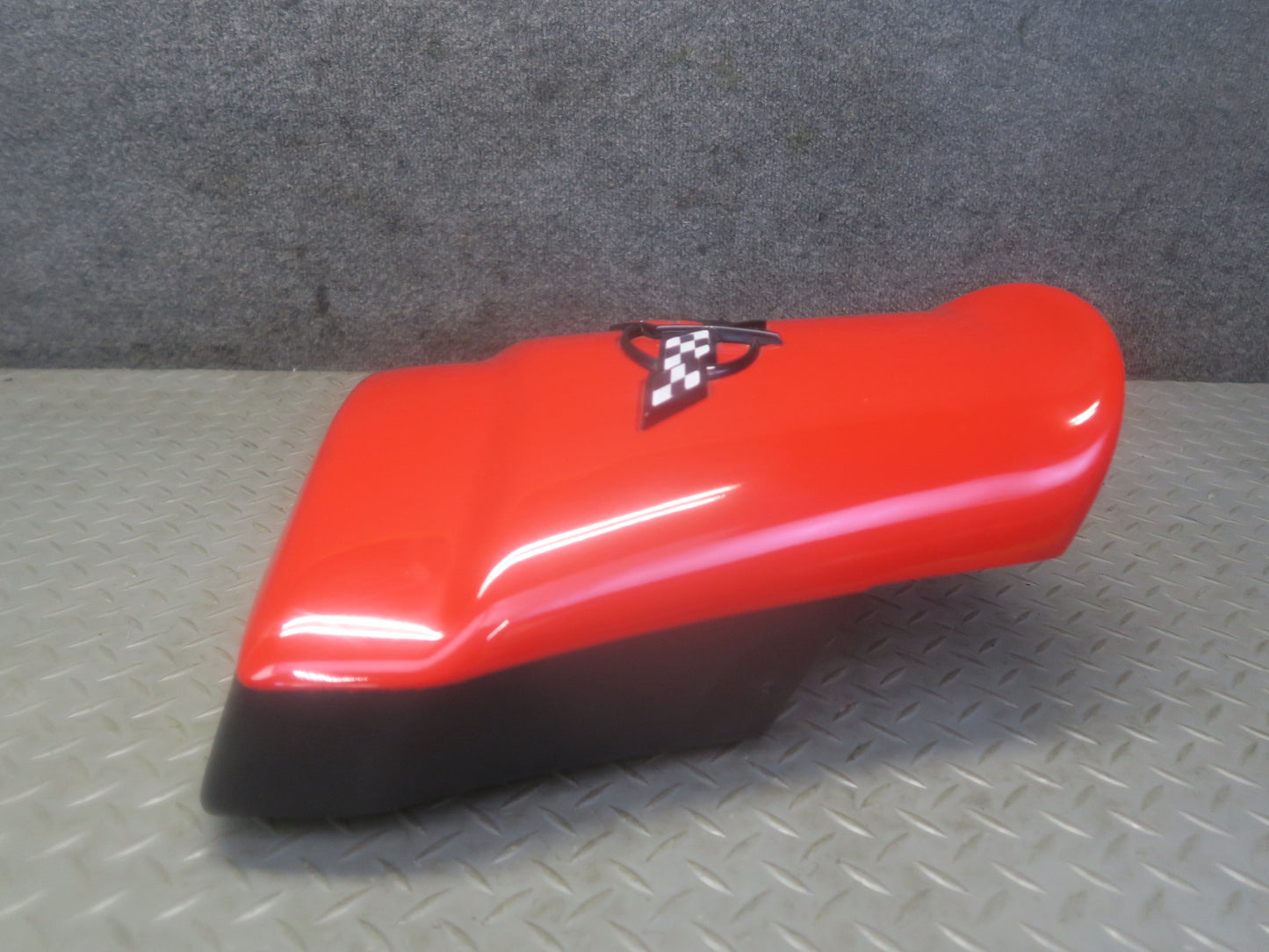 98-04 Chevrolet Corvette C5 Convert Interior Center Waterfall Trim Cover RED OEM