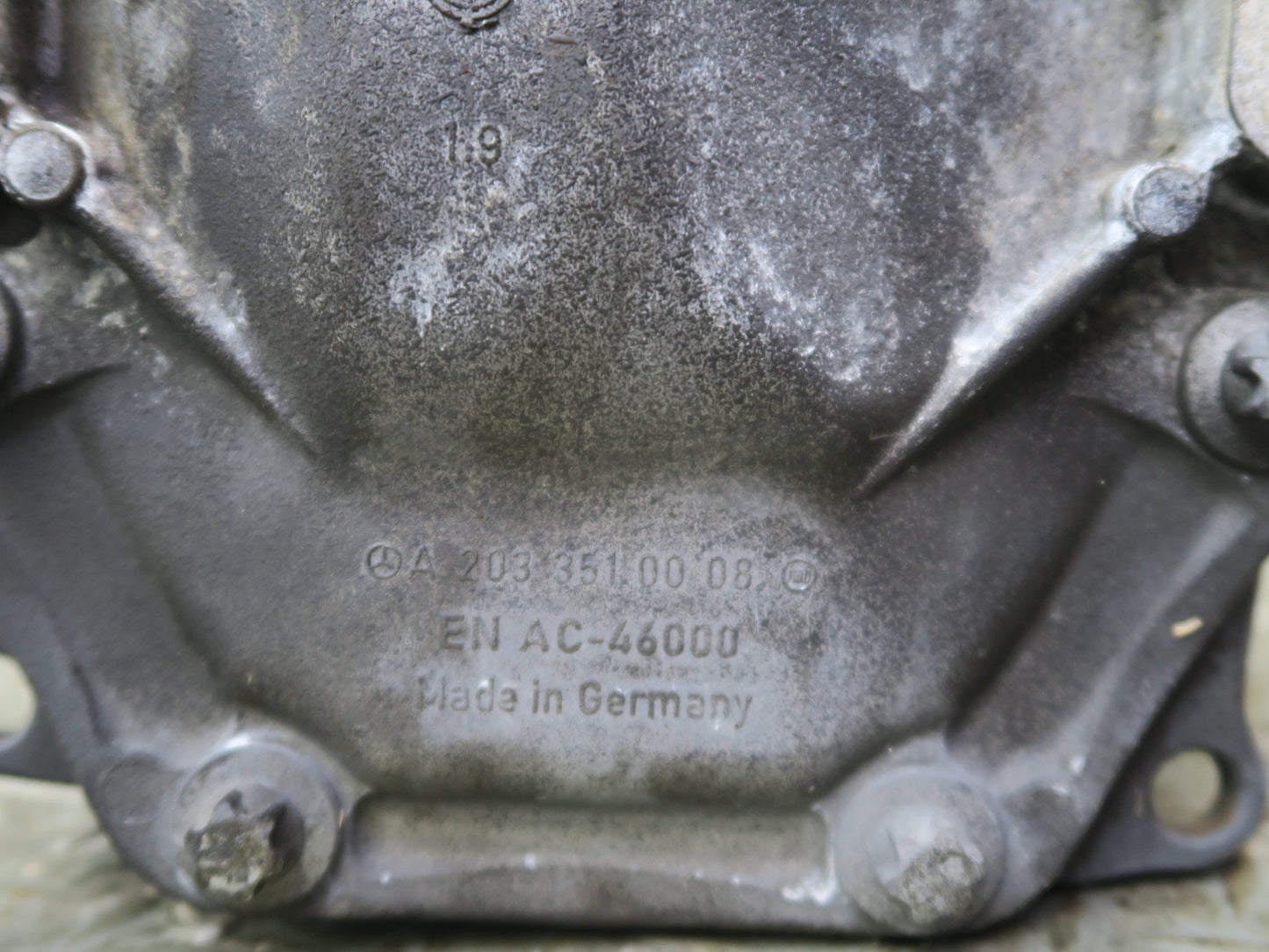 2012-2015 Mercedes R172 SLK250 1.8L Rear Differential Axle Carrier 3.07 Ratio
