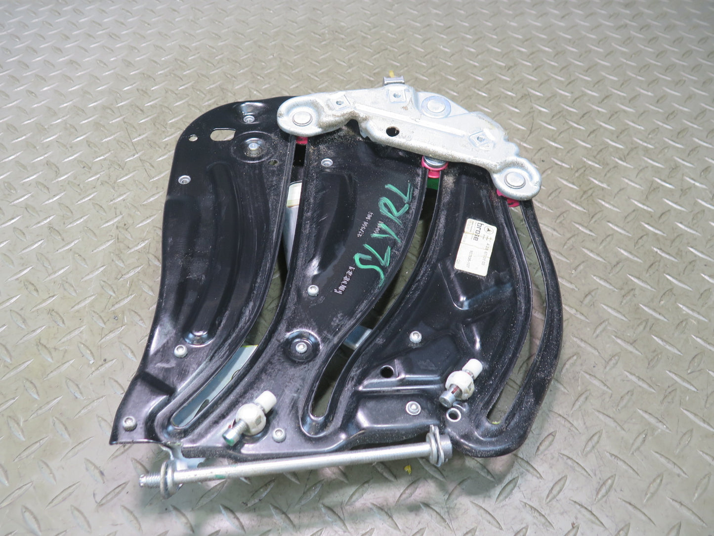 13-20 Mercedes R231 Sl-class Rear Left Window Regulator w Motor 2316700103 OEM