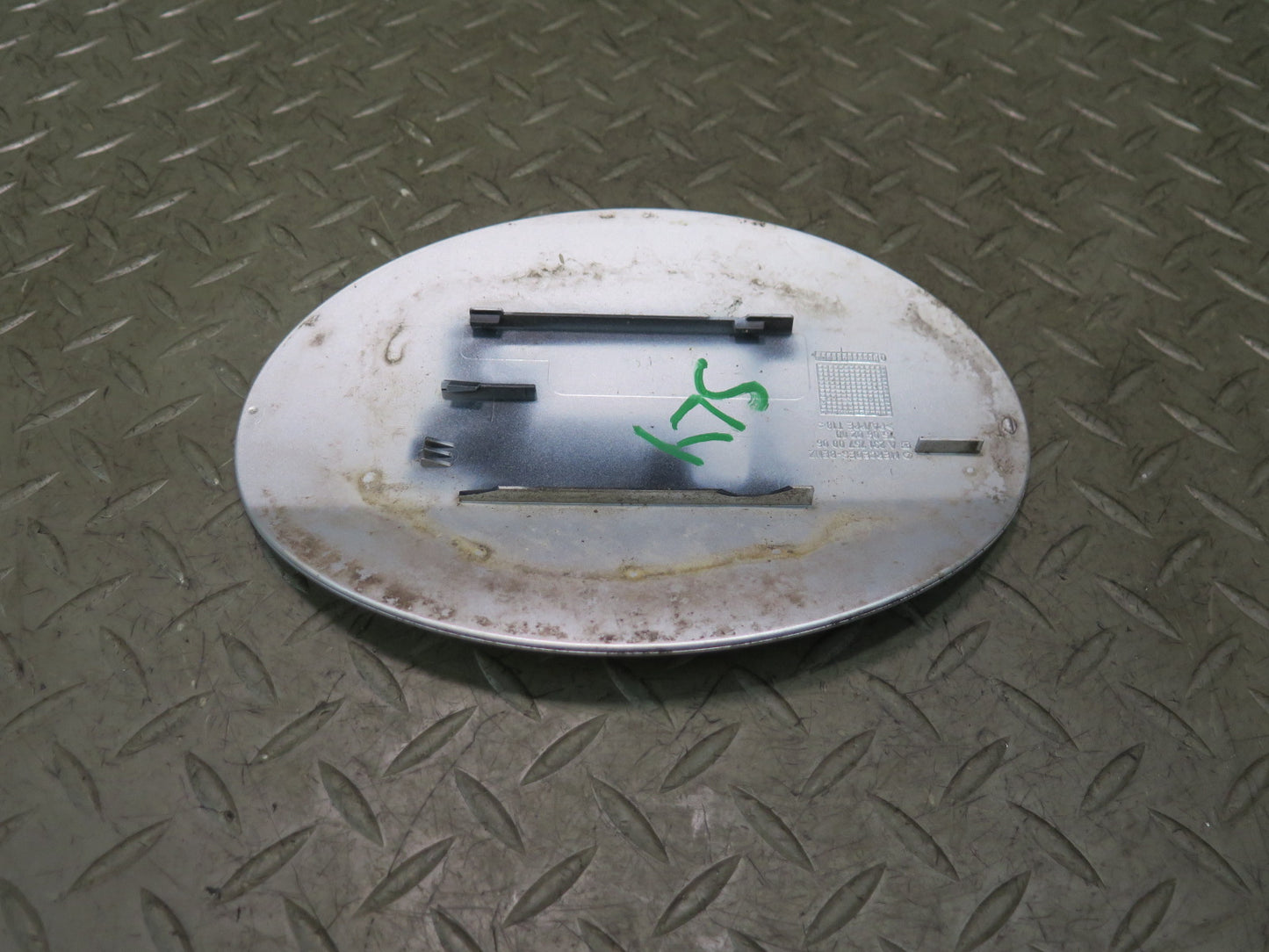 13-20 Mercedes R231 Sl-class Fuel Door Lid Cover Iridium Silver OEM