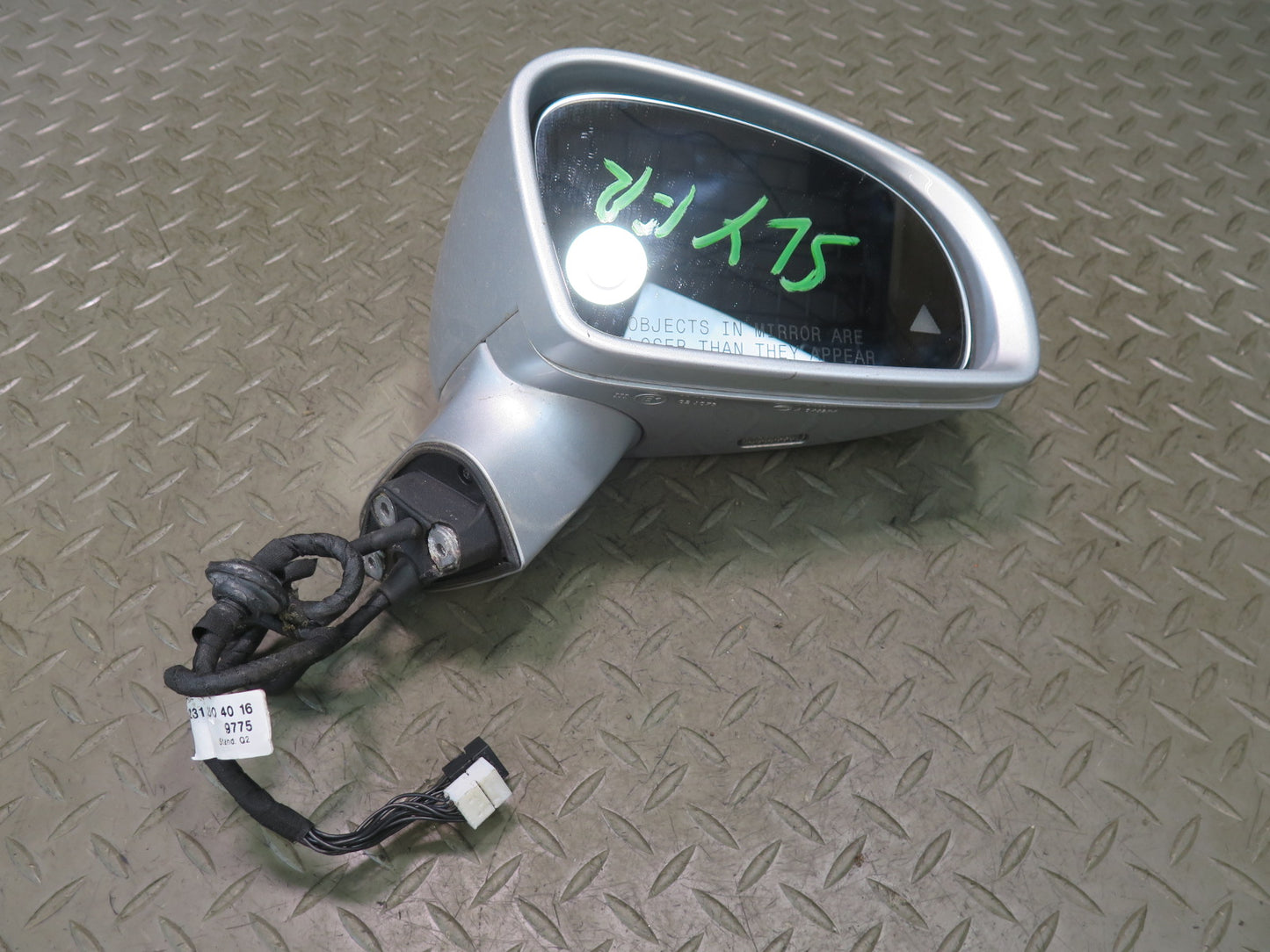 13-20 Mercedes R231 SL550 Right Side View Auto Dim Heated Mirror Blind Spot OEM