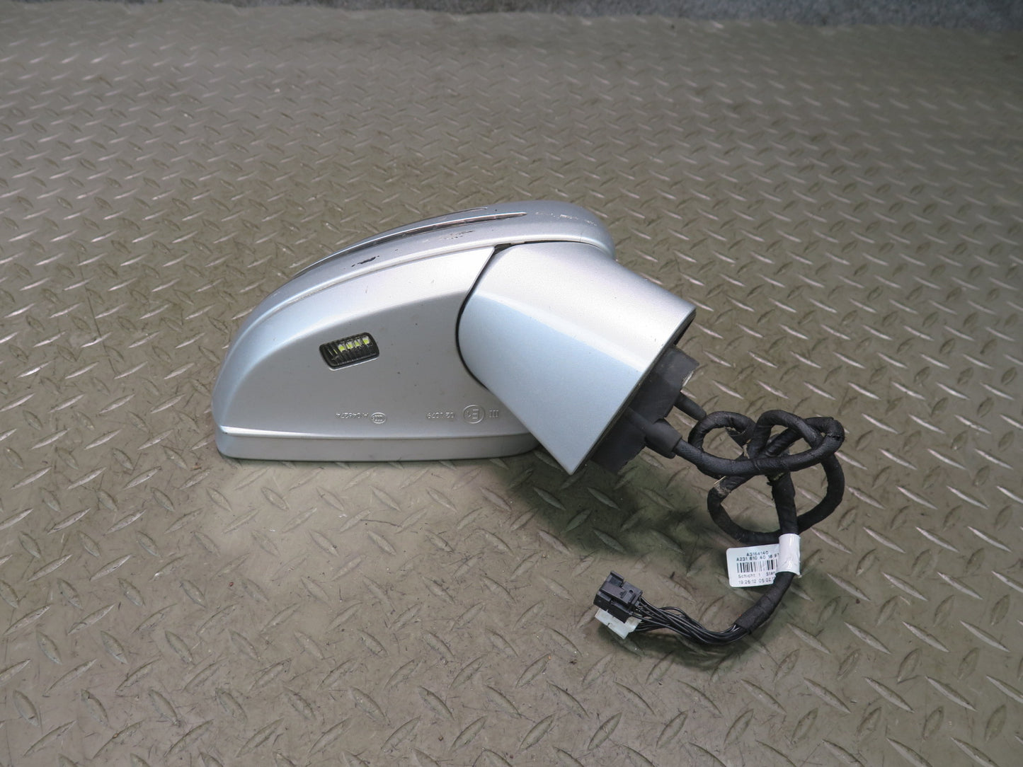 13-20 Mercedes R231 SL550 Right Side View Auto Dim Heated Mirror Blind Spot OEM