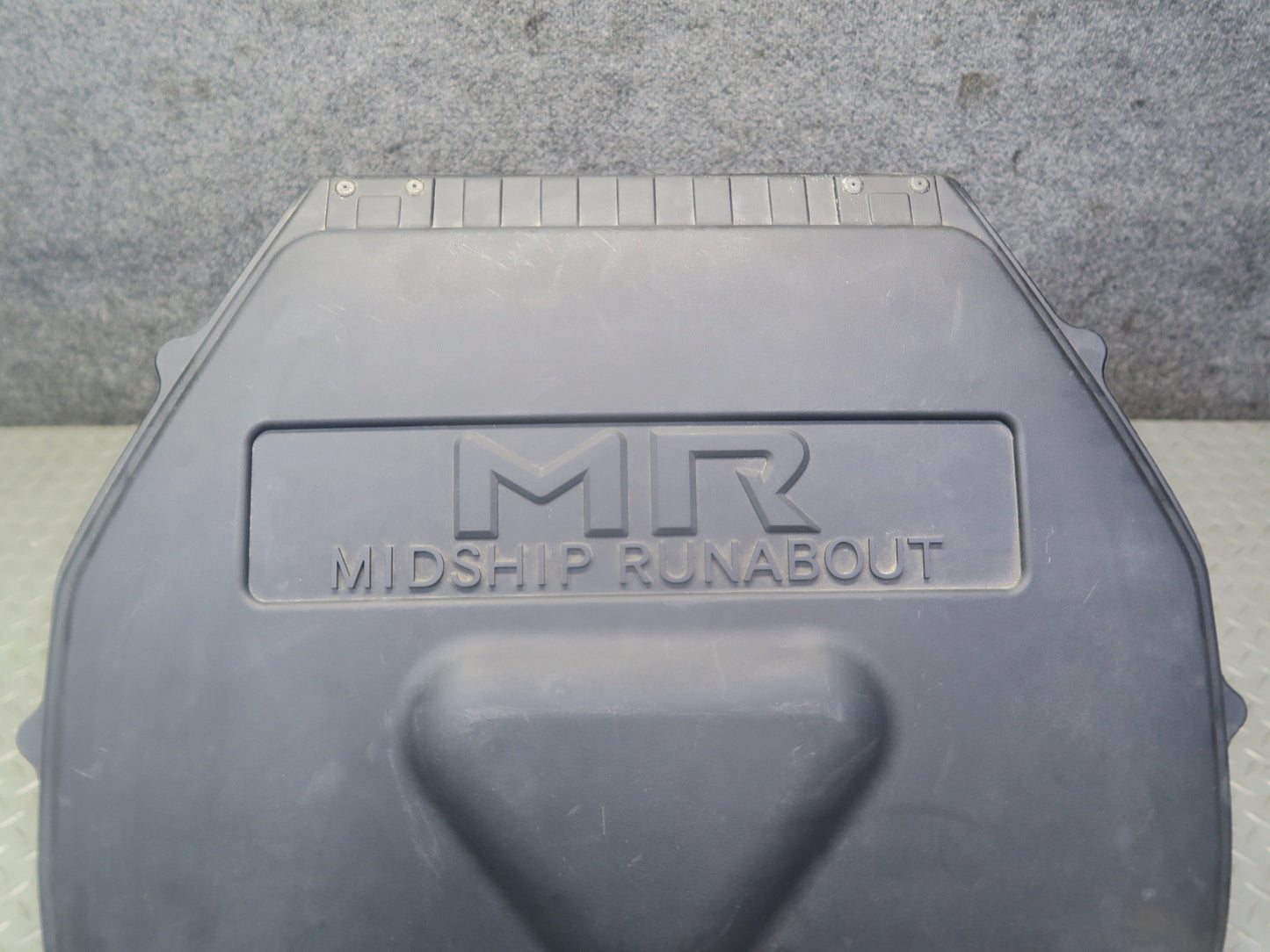 00-05 Toyota MR2 Spyder ZZW30L Spare Tire Wheel Trim Cover Holder Assy OEM