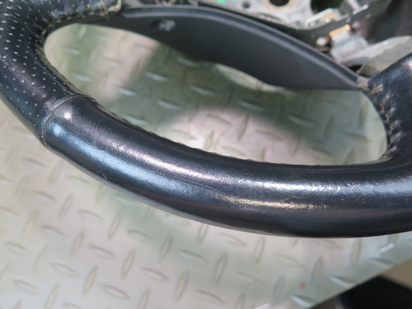 00-05 Toyota MR2 Spyder ZZW30L Leather Steering Black OEM