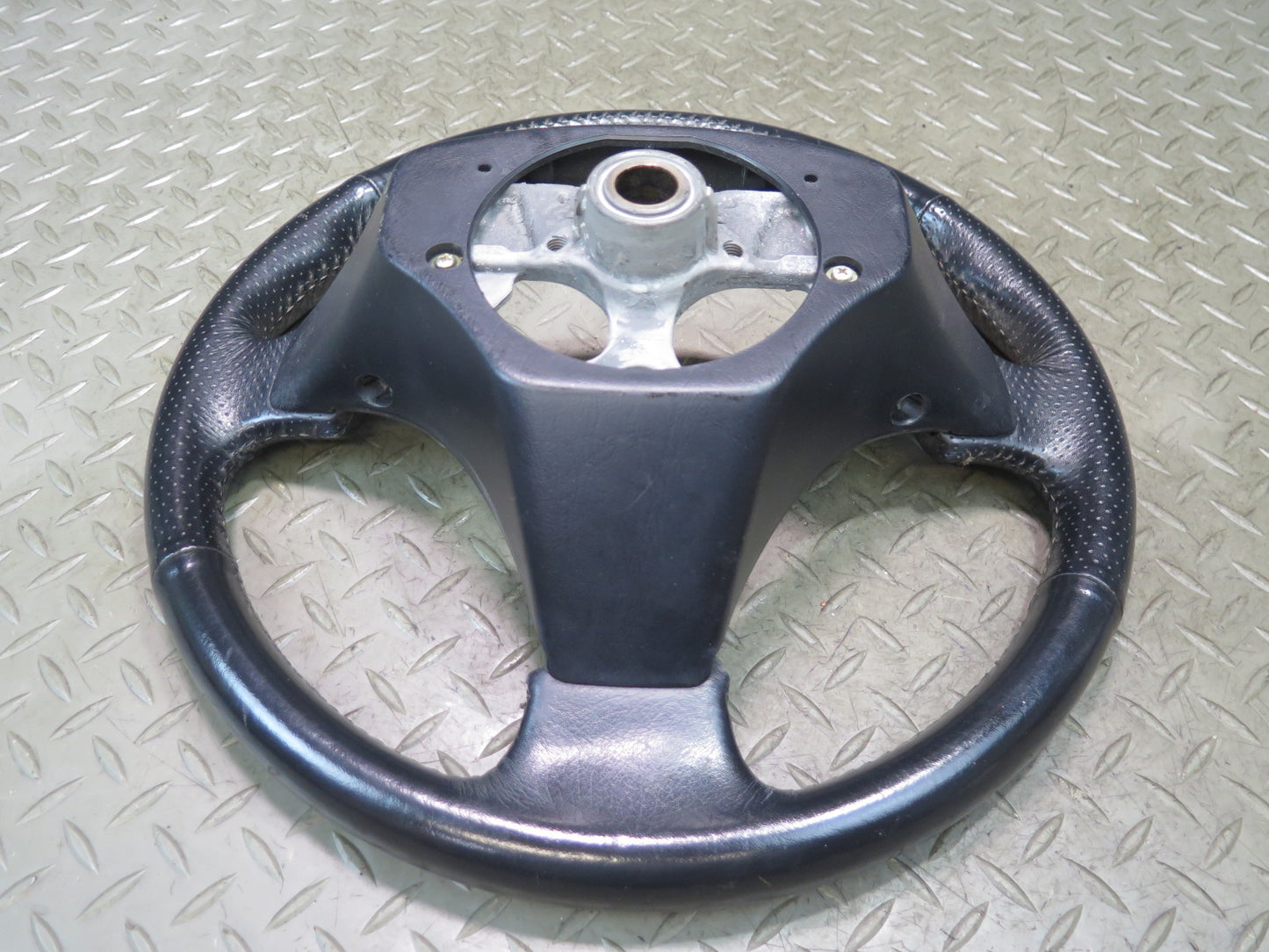 00-05 Toyota MR2 Spyder ZZW30L Leather Steering Black OEM