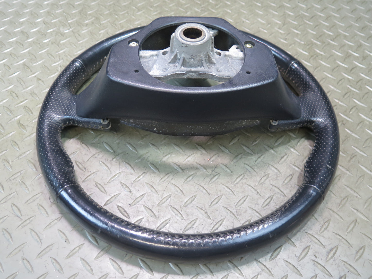 00-05 Toyota MR2 Spyder ZZW30L Leather Steering Black OEM