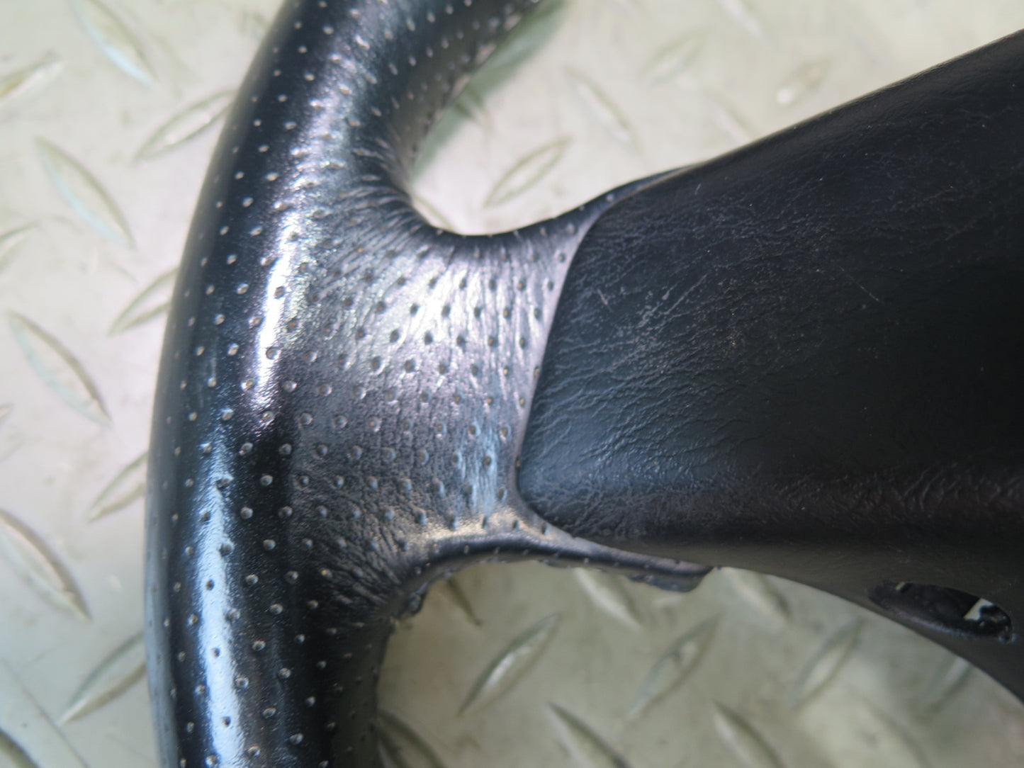 00-05 Toyota MR2 Spyder ZZW30L Leather Steering Black OEM