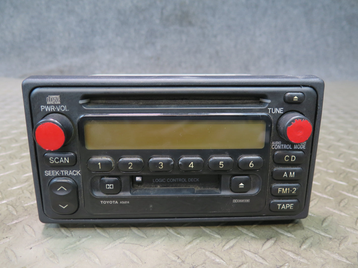 00-02 Toyota MR2 Spyder ZZW30L Radio Cassette CD Player Receiver 86120-2B680 OEM