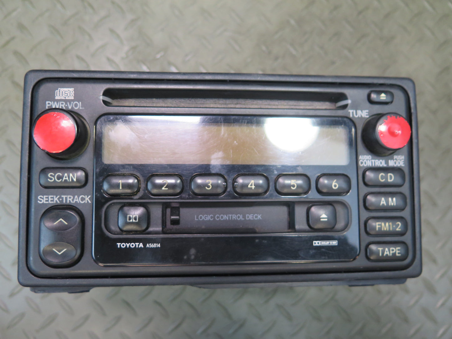 00-02 Toyota MR2 Spyder ZZW30L Radio Cassette CD Player Receiver 86120-2B680 OEM