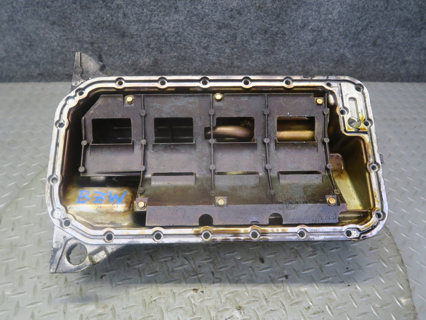 96-99 BMW E36/7 Z3 1.9L M44 Engine Motor Lower Oil Pan Sump w Dipstick OEM