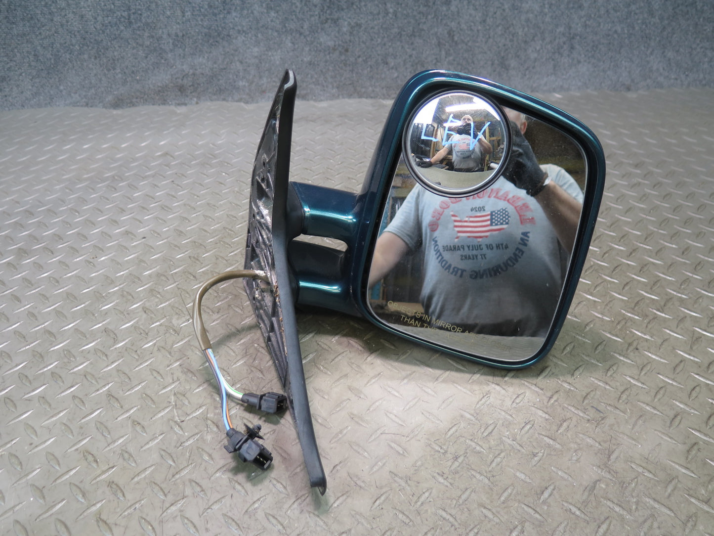99-03 VW Eurovan T4 Front Right Door Exterior Side View Heated Power Mirror OEM