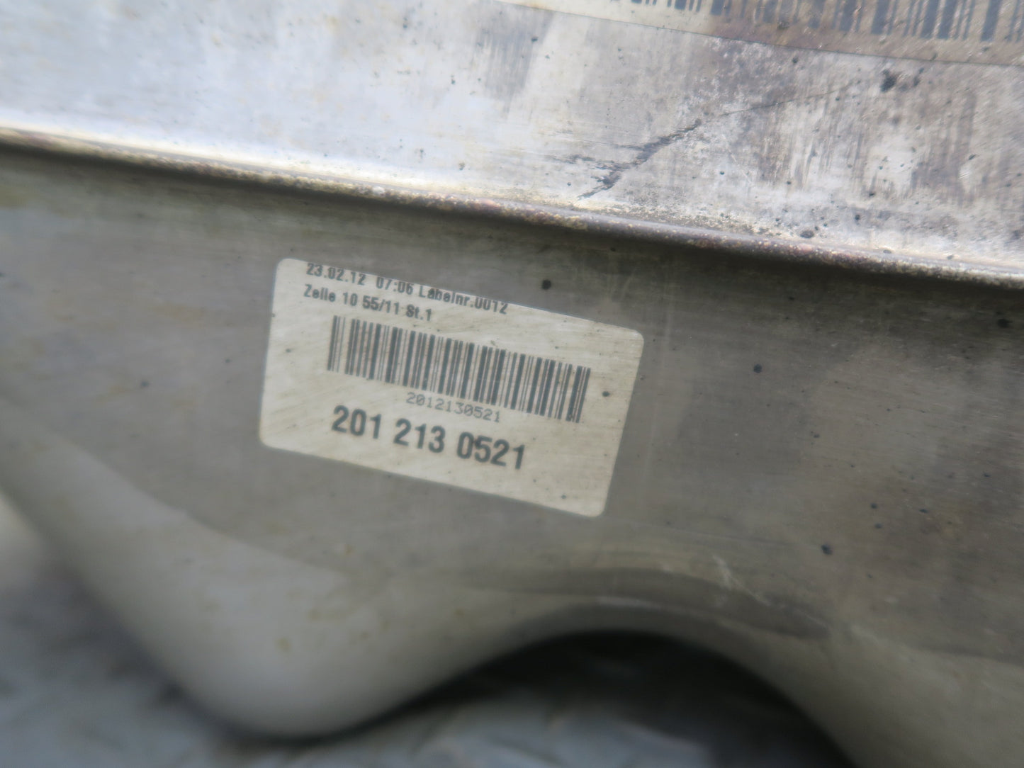 13-20 Mercedes R231 SL550 Set of 2 Rear Left & Right Exhaust Muffler OEM